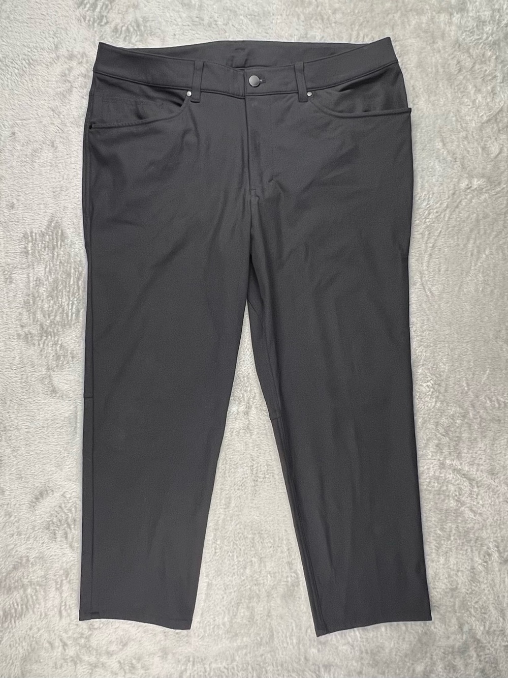 Lululemon Men’s ABC Pant Slim 5 Pocket Mens 34x26 LM5972S Black Warpstreme